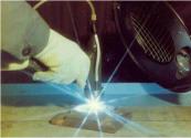Plasma welding is an effective way to protect metal parts